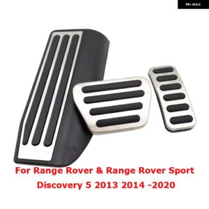 ランドローバー ガス燃料ブレーキペダル カバー パッド レンジローバー スポーツ DISCOVERY5 2013 2014 2015-2020 自動 - A style 3pcs