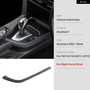 BMW F30 インテリア トリム アルカンターララップ ABS カバー M パフォーマンス ステッカー F32 F34 F36 3GT 3シリーズ 4シリーズカー - Stall Decoration RHD