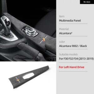 BMW F30 インテリア トリム アルカンターララップ ABS カバー M パフォーマンス ステッカー F32 F34 F36 3GT 3シリーズ 4シリーズカー - Multimedia Panel