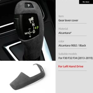 BMW F30 インテリア トリム アルカンターララップ ABS カバー M パフォーマンス ステッカー F32 F34 F36 3GT 3シリーズ 4シリーズカー - 9002 LHD