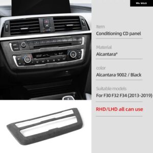 BMW F30 インテリア トリム アルカンターララップ ABS カバー M パフォーマンス ステッカー F32 F34 F36 3GT 3シリーズ 4シリーズカー - CD panel