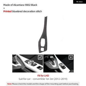 BMW センターコンソール マルチメディア KONB パネル F20 F21 F22 F23 カーボントリム ラップパフォーマンス ステッカー インテリア - Black 9002 LHD B
