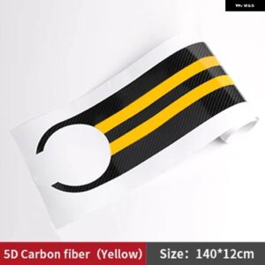 BMW F20 E90 F10 E91 E60 F30 F32 E70 E46 F15 F07 E39 X3 X4 X5 M パフォーマンス ボンネット ステッカー カーボン - Yellow