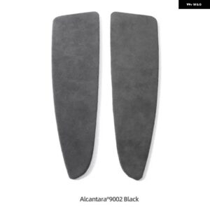 BMW アルカンターラドア アームレスト 肘サポート パッド ステッカー F07 F10 F01 G11 M3 Z4 E89 X4 F25 F26 X5 X6 E70 F15 F16 - 9002 Black 2PCS