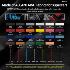 BMW G30 G32 G38 センターコンソール ギアシフター パネル トリム カバー パフォーマンス ステッカー アルカンターラ インテリア - Custom Color