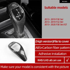 BMW F30 カーボン ABS カー インテリア トリム F32 F34 F36 3GT 3 4シリーズ ダッシュボード パネル カバー ステッカー - RHD LHD