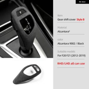 BMW アルカンターラスエード F20 118I F21 F22 F23 1 2シリーズ インテリア トリム ABS カバー M パフォーマンス ステッカー カー - Gear Style B