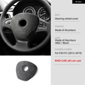 BMW アルカンターラスエード F20 118I F21 F22 F23 1 2シリーズ インテリア トリム ABS カバー M パフォーマンス ステッカー カー - Style B