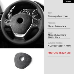 BMW アルカンターラスエード F20 118I F21 F22 F23 1 2シリーズ インテリア トリム ABS カバー M パフォーマンス ステッカー カー - Style A