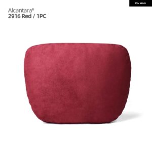 アウディ BMW アルカンターラヘッドレストネックサポート クッション 汎用 レスト クッション メルセデス ポルシェ マツダ テスラ - Alcantara 2916 1PC