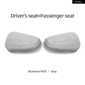 BMW アルカンターラ膝パッド クッション サポート プロテクター F30 F20 E90 E92 F07 F10 F15 G20 G30 E70 X3 X4 - 4978