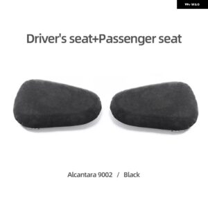 BMW アルカンターラ膝パッド クッション サポート プロテクター F30 F20 E90 E92 F07 F10 F15 G20 G30 E70 X3 X4 - black,Red,Blue,Gold,Silver
