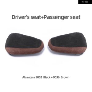 BMW アルカンターラ膝パッド クッション サポート プロテクター F30 F20 E90 E92 F07 F10 F15 G20 G30 E70 X3 X4 - 9002 9036
