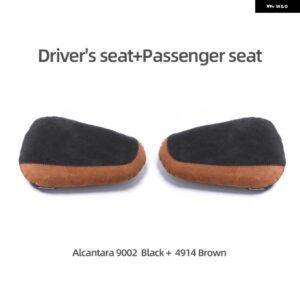 BMW アルカンターラ膝パッド クッション サポート プロテクター F30 F20 E90 E92 F07 F10 F15 G20 G30 E70 X3 X4 - 9002 4914