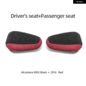 BMW アルカンターラ膝パッド クッション サポート プロテクター F30 F20 E90 E92 F07 F10 F15 G20 G30 E70 X3 X4 - 9002 2916