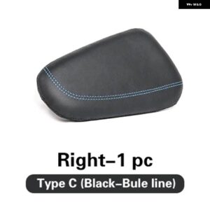 BMW 革脚 クッション 膝パッド E46 E90 E92 E60 F30 F20 F22 F10 X1 X3 X4 X5 X6 2 3 5 7シリーズ インテリア カー - Type C Right-1pc