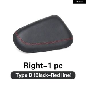BMW 革脚 クッション 膝パッド E46 E90 E92 E60 F30 F20 F22 F10 X1 X3 X4 X5 X6 2 3 5 7シリーズ インテリア カー - Type D Right-1pc