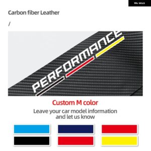 BMW 4個 PVC レザー ドアアンチキック ステッカー ドアサイドエッジフィルム F15 F16 F25 F26 E84 E70 インテリア - custom M style