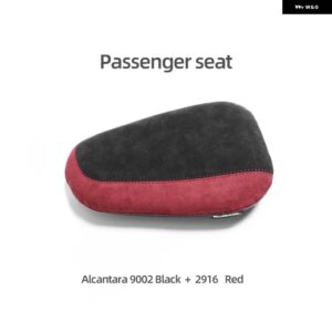 アウディ アルカンターラ 汎用 脚 クッション 膝パッド 低反発太ももサポート インテリア A3 A5 Q5 A6 TT - Passenger 9002 2916