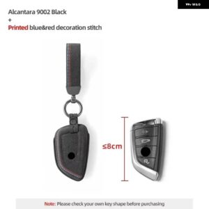 BMW キーケースカバー アルカンターラ E90 E92 E93 G20 F10 E60 X1 X2 1 2 3 4 5 6 7シリーズキーホルダー モールド - Set B