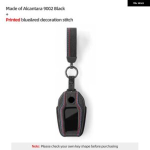 BMW キーケースカバー アルカンターラ E90 E92 E93 G20 F10 E60 X1 X2 1 2 3 4 5 6 7シリーズキーホルダー モールド - Set C