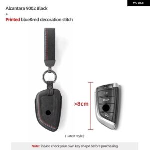 BMW キーケースカバー アルカンターラ E90 E92 E93 G20 F10 E60 X1 X2 1 2 3 4 5 6 7シリーズキーホルダー モールド - Set D