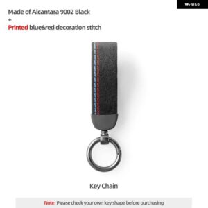BMW キーケースカバー アルカンターラ E90 E92 E93 G20 F10 E60 X1 X2 1 2 3 4 5 6 7シリーズキーホルダー モールド - Keychain