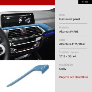 BMW X3 G01 X4 G02 インテリア トリム アルカンターララップカバー M パフォーマンス ステッカー ダッシュボード パネル 装飾 - Alcantara 4175