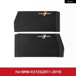 BMW 自動シート バック収納ポケットマジック ステッカー F20 F30 F10 G20 G30 X1 X3 X4 X5 F48 トランク サイド収納ボックス バッグ - BMW F25 X3