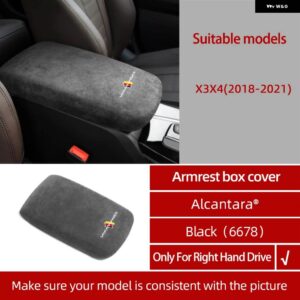 BMW アルカンターララップ X3 G01 X4 G02 M パフォーマンス アームレスト ボックス パネル ABS カバー インテリア トリム ステッカー カー