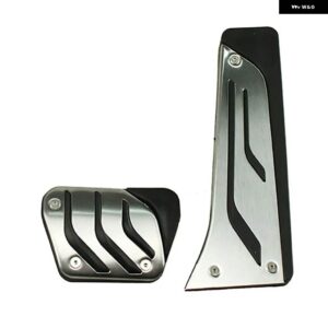 BMW ペダルキット X5 X6 F15 F16 E70 E71 E72 G05 X7 G07 2008 - 2020 AT アクセルガスブレーキ フットレスト ペダル カバー LHD - 2PCS