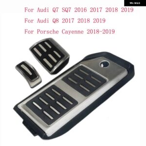 アウディ アクセルペダル ブレーキペダル 2010-2019 A4 B8 A6 C8 A7 A8 RS4 B9 A5 S5 RS5 8T Q5 SQ5 FY 8R Q7 SQ7 Q8 ポルシェ マカン用 - Q7AT 16-19