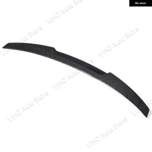 BMW F30 F35 F80 リア トランク スポイラー M4 スタイル 316D 318I 320I 330I 325I 320D 340I M3 2012-2019 ルーフウイングカーボンルック - Carbon Look