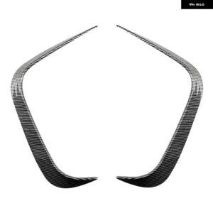 BMW 2シリーズ M2 F87 2016-2021 リアバンパー スポイラー コーナープロテクターディフューザーサイドスプリッター チューニングエアアウトカバー トリム - Carbon Look