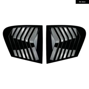 BMW 1シリーズ F20 LCI 118I 120I 125I サイドベント ルーバーリアウィンドウ シャッター ステッカー カバー 2011-2019 - Gloss Black