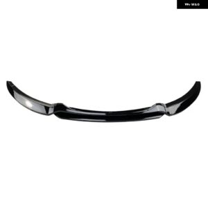 BMW フロントバンパー リップあご スポイラー スプリッター 1シリーズ E82 E88 2007 2008 2009 2010 /カーボン ABS プラスチック - Gloss Black