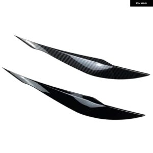 BMW 3シリーズ F30 F31 318I 320IWIND ナイフフロント フォグランプ アイブロウ スポイラー カーボン 装飾 - CARBON LOOK