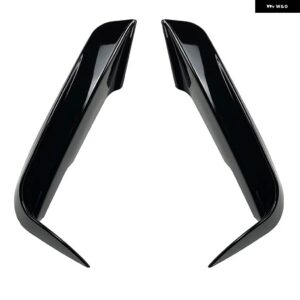 BMW フロントバンパー スプリッター トリムキット フォグライト ランプカバー カナード F30 F31 F35 320I 328I 330I 335I 340I 316D M スポーツ 2012-2017 - Up black