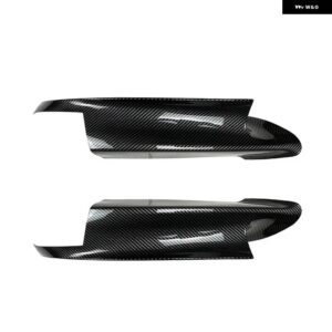 BMW 3シリーズ E90 E91 E92 E93 M3 2006-2013 フロントバンパー リップ スポイラー スプリッター カナード フォグランプ グリルトリム カバー - Carbon Look A