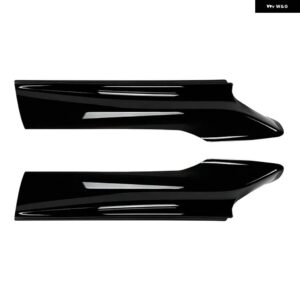 BMW 5シリーズ F10 F11 M スポーツ 535I 528I M550D XDRIVE M スポーツ 2010-2016 フロントバンパー 唇 スポイラー スプリッター - Gloss Black
