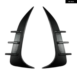 BMW リアバンパー サイド スポイラー エアベント カナード 2シリーズ F44 218I 220I 225I M240I グランクーペ M スポーツ 2020-2023 + スプリッター - Carbon Look