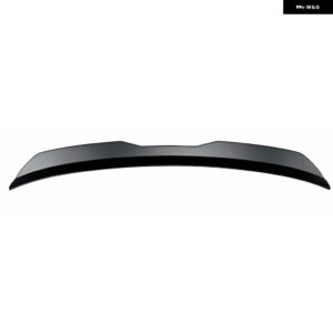 BMW リアルーフリップ スポイラー 2004-2011 1シリーズ E81 E87 ハッチバック スポイラー 120I 118I M135I 116I ABS テール翼サイド スポイラー - Matte Black