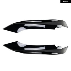 BMW フロントアッパートリム スプリッター スポイラー キット フォグランプ カバー 4シリーズ F32 F33 F36 M-スポーツ 420I 428I 435I 440I M-TECH - Gloss Black B