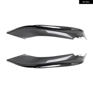BMW フロントアッパートリム スプリッター スポイラー キット フォグランプ カバー 4シリーズ F32 F33 F36 M-スポーツ 420I 428I 435I 440I M-TECH - Carbon Look B