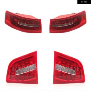 アウディ テールライト LED A6 C6 S6 クワトロ RS6 サルーン セダン 2009 2010 2011 リアライトとストップブレーキランプ ウィンカーランプ - 4 pcs