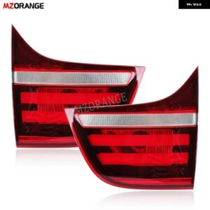 BMW LED テールライト X6 E71 2011-14 インナーリアライト テールランプ と ドライビングランプ ブレーキランプストップ パーキング ライト - Left and Right