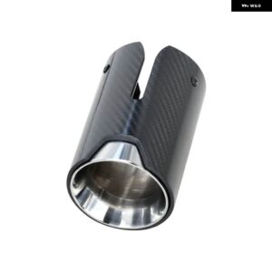 BMW INLET60MM フォルクスワーゲン ジェッタ MK6 VW ゴルフ 6 7 MK7 ポロ 6R ボラシロッコ LAVIDA バリアントマフラー マフラー 先端 - 1pcs in60mm silver