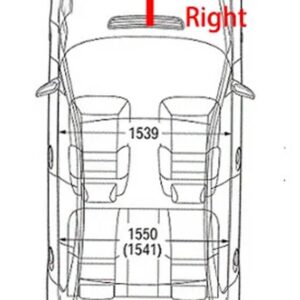 アウディ A8 D3 2003-2010 バンパー トリム ストリップ 高輝度 ストリップ 装飾 ストリップ 4E0807244AA クロームメッキトリム ABS 4E0807243AA - 1Pcs Right