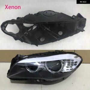 BMW F10 520 525 528 535 2011-2013 キセノン ヘッドライト リアシェル黒ランプシェードボトムシェルカー レンズ - Left