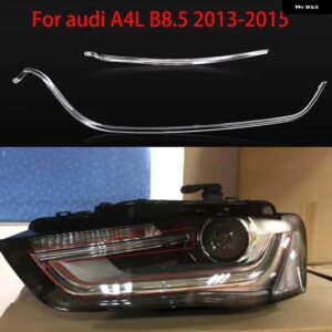 アウディ A4L B8.5 B8PA 2013-2015 DRL ヘッドランプ ガイドプレート デイタイム ランニングライト チューブ PHOTOSPHERE LED ストリップ 白色光 - 1 pair headlamp